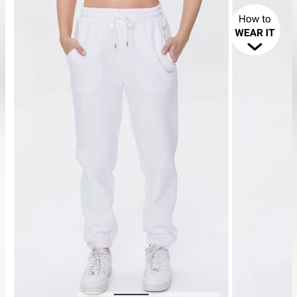 Fleece Drawstring Joggers